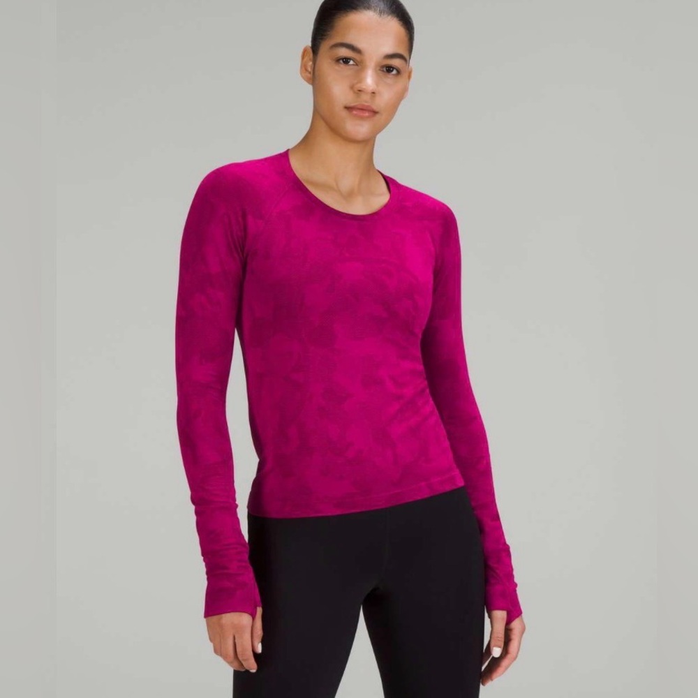 Lululemon New Year Swiftly Tech Long Sleeve Shirt 2.0 *Race Length, Sz 4